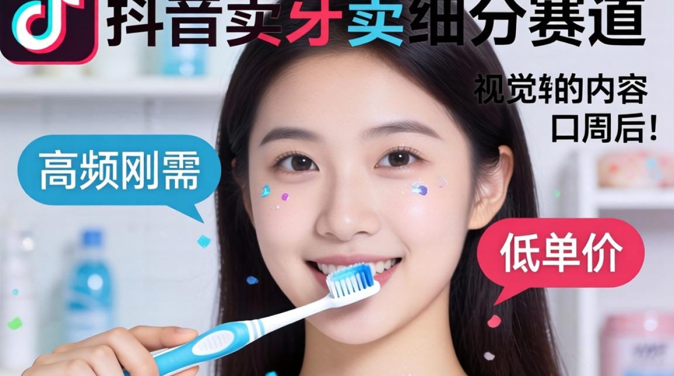 怎么在抖音赚钱卖牙刷的