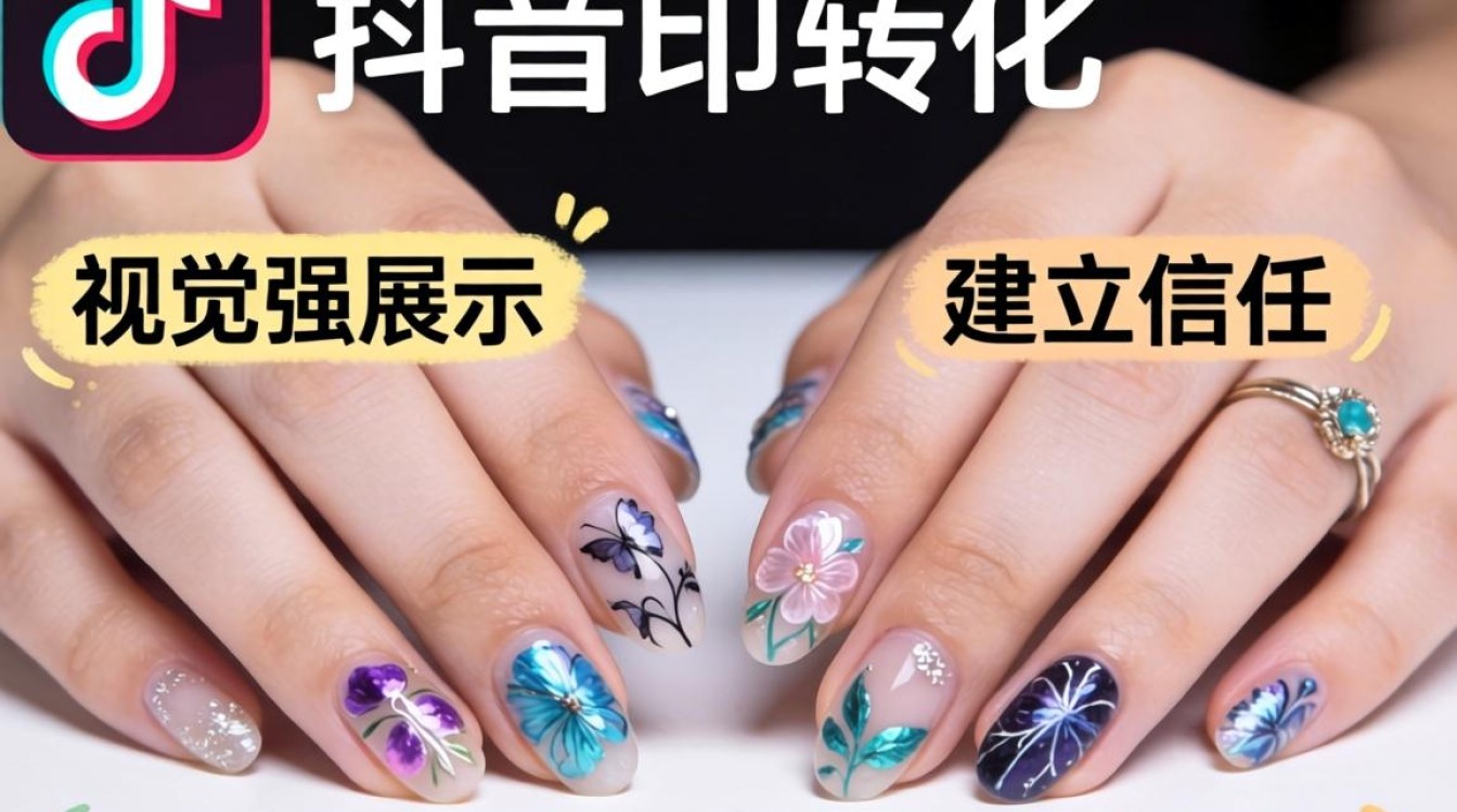 抖音做指甲印花怎么做?带货话术与转化技巧分享 带货话术与转化技巧分享