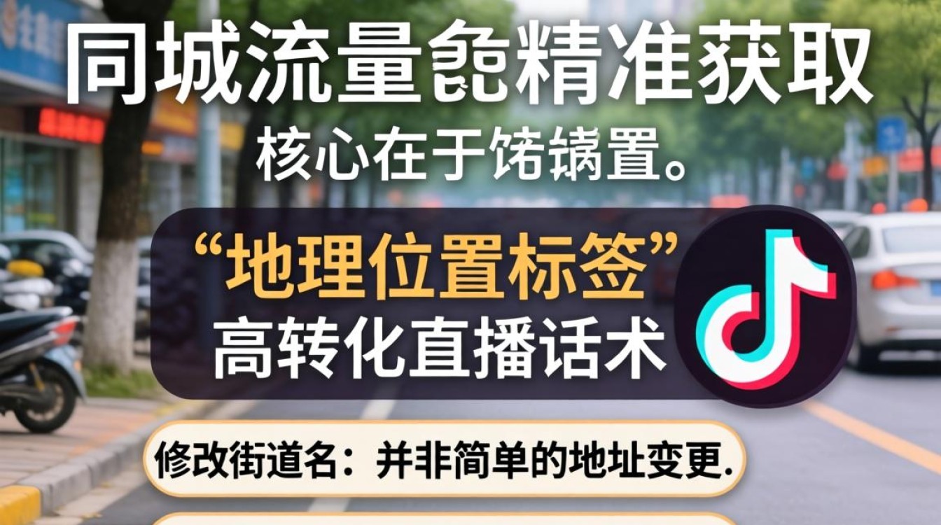 抖音同城带货话术与转化技巧详解