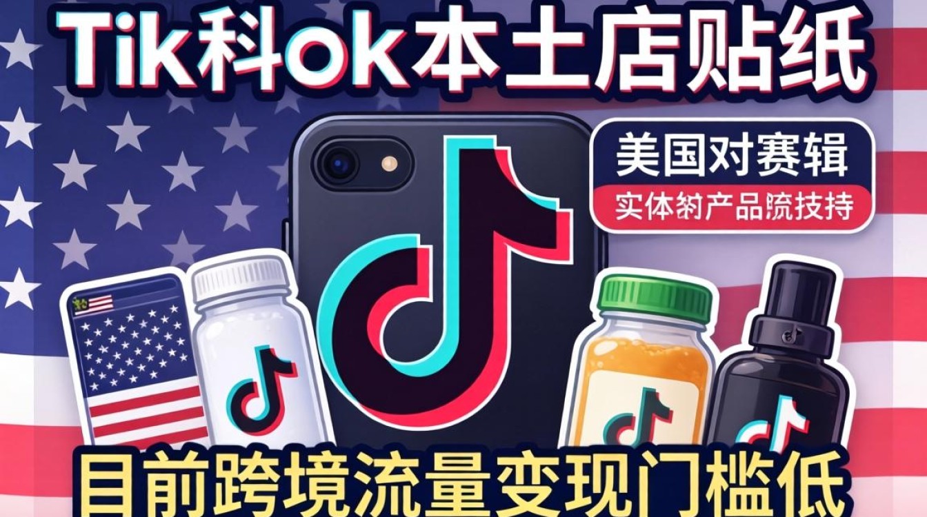 美国tiktok本土店贴纸怎么变现