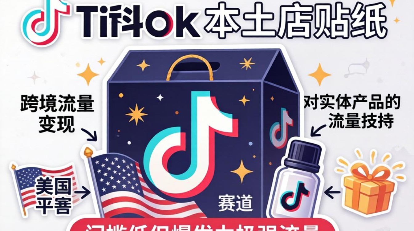 美国tiktok本土店贴纸怎么变现