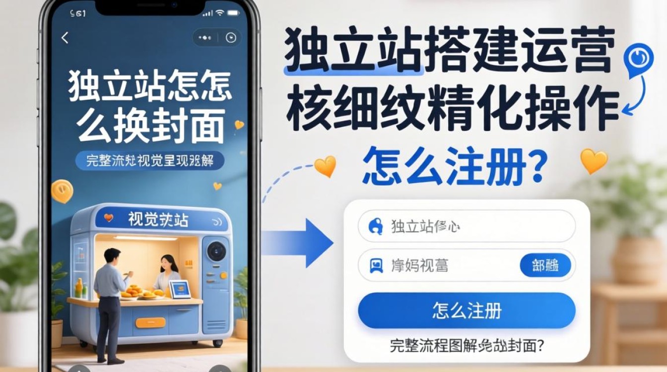 独立站怎么换封面?独立站如何注册账号详细教程 独立站如何注册账号详细教程