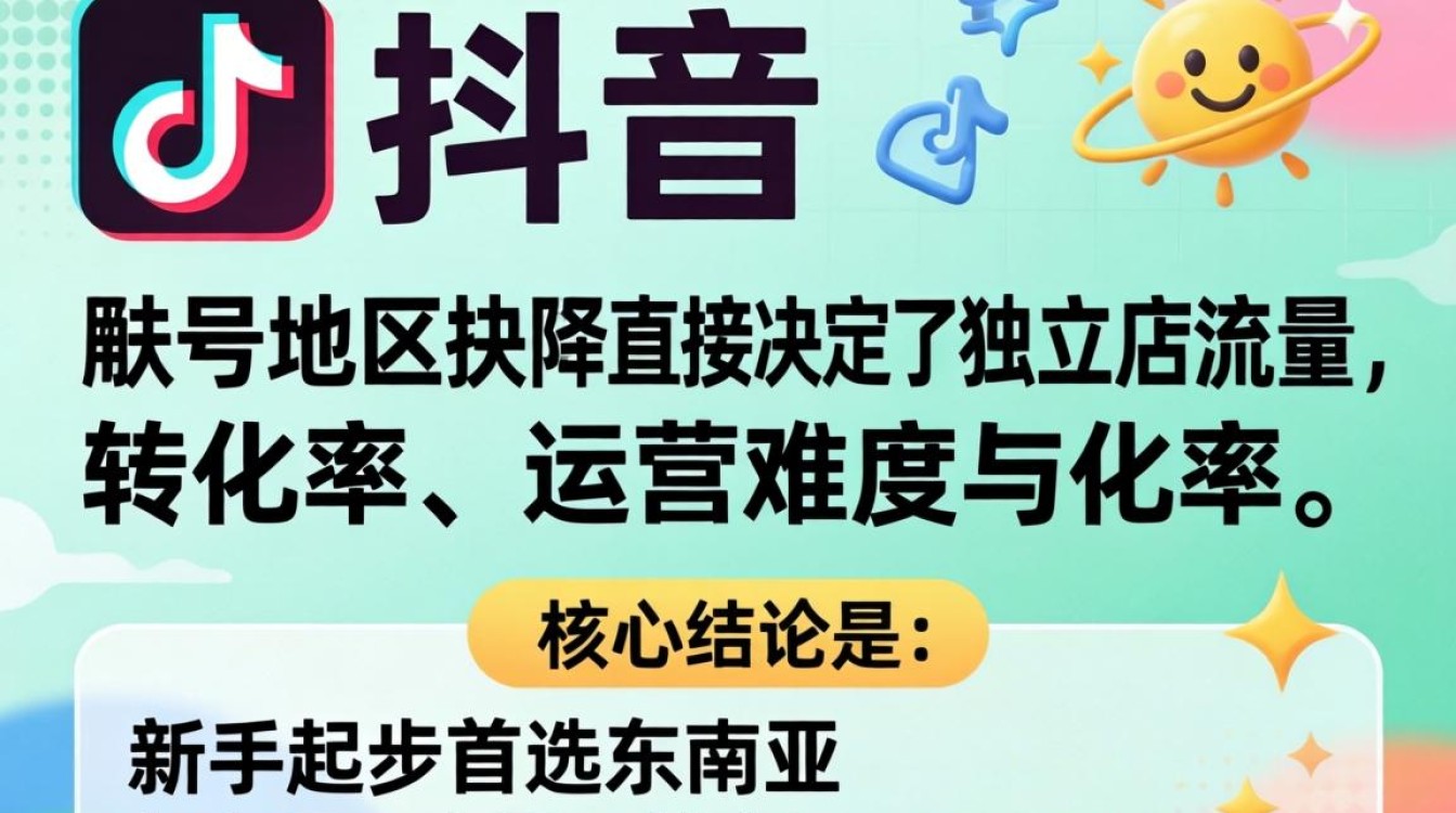 TikTok账号选哪个地区好?海外独立站电商建站运营攻略 TikTok账号选哪个地区好