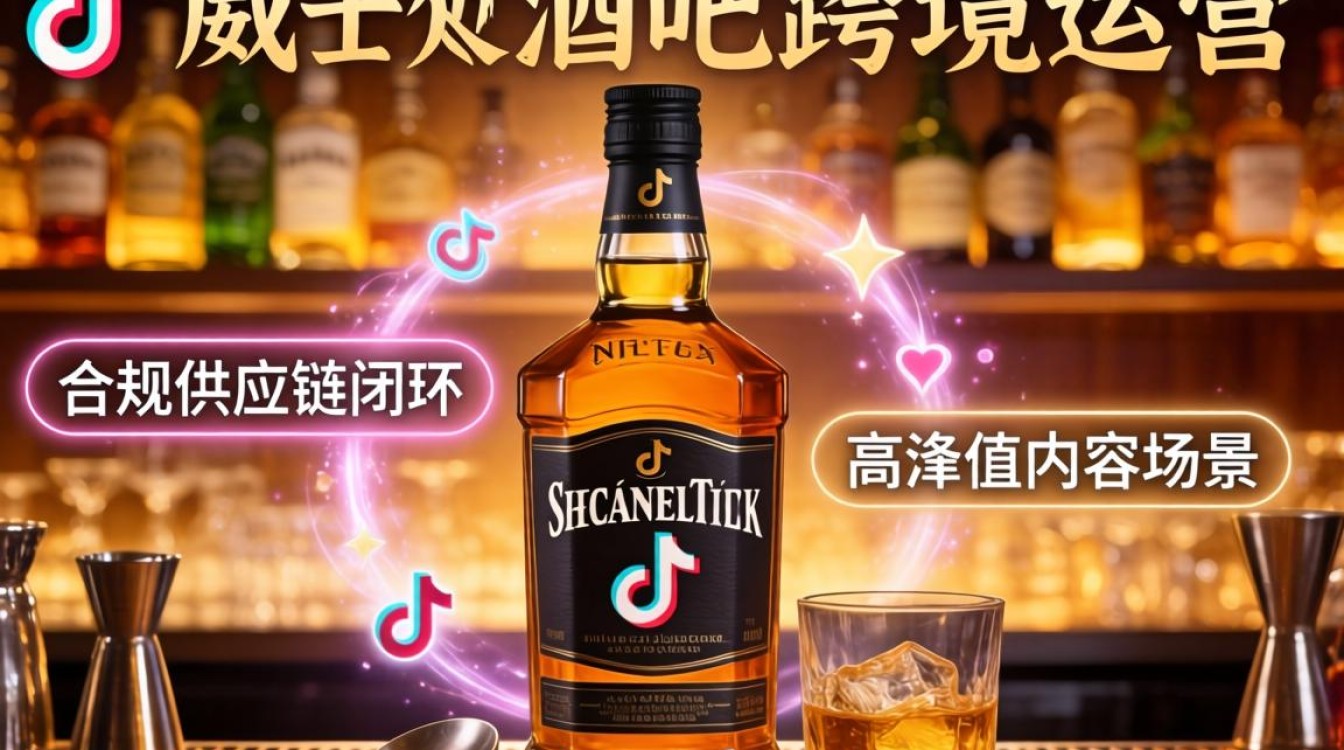 TikTok威士忌酒吧怎么做