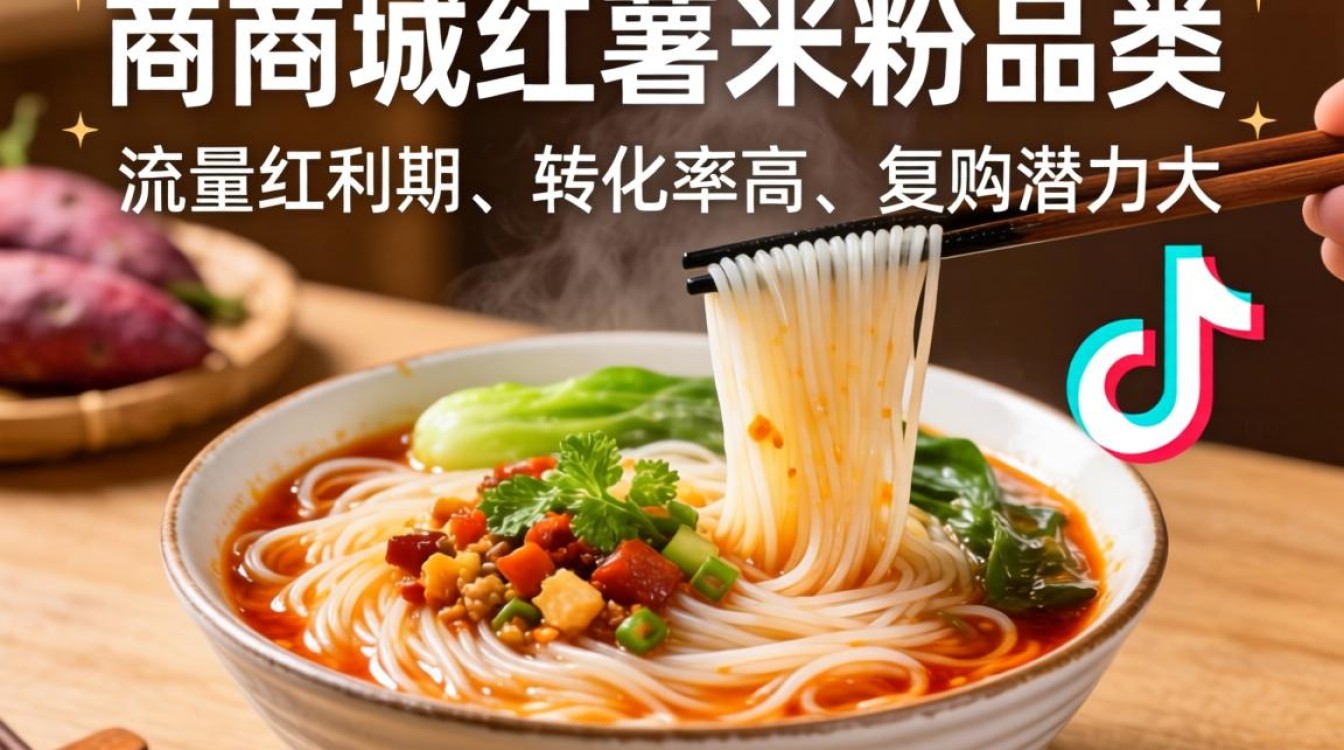 抖音商城红薯米粉怎么样?新手如何运营红薯米粉店铺 新手如何运营红薯米粉店铺