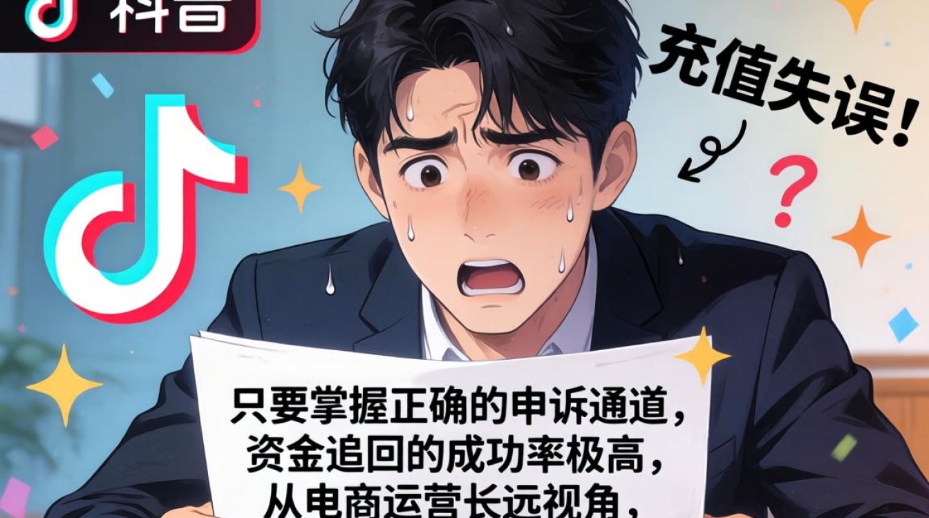 抖音冲错钱怎么退款回来