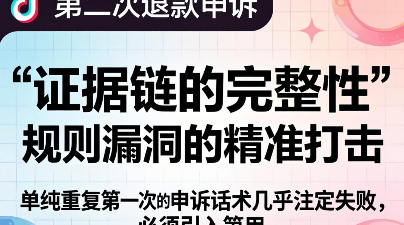 抖音怎么申诉第2次退款