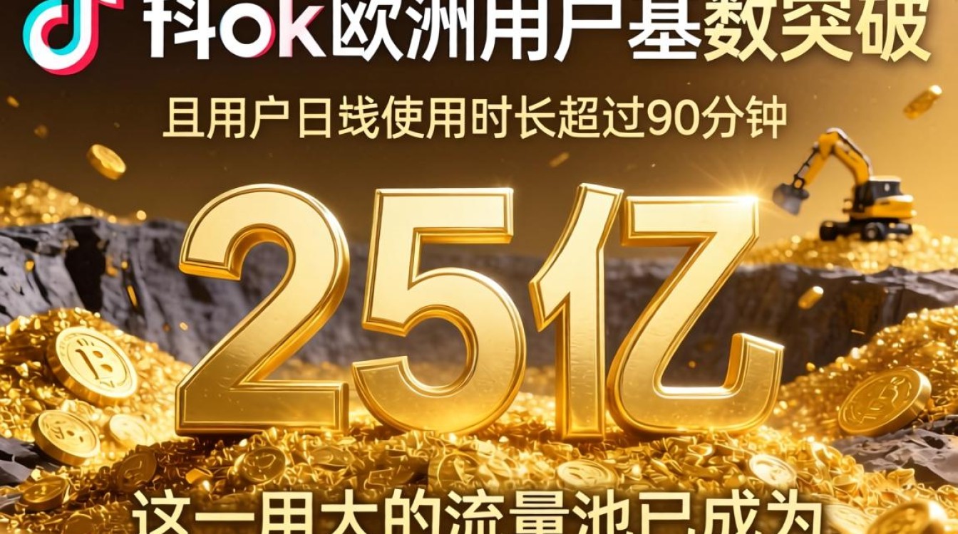 TikTok欧洲多少人