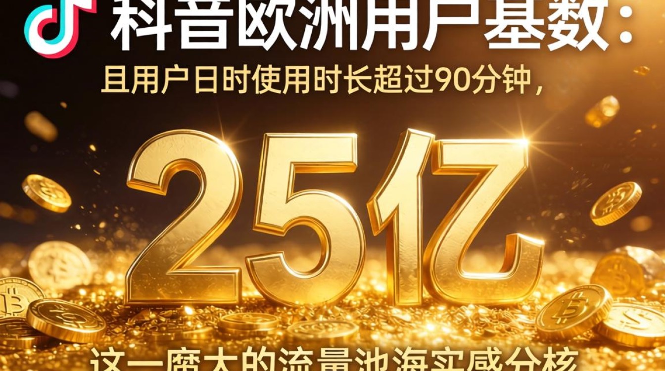 TikTok欧洲多少人