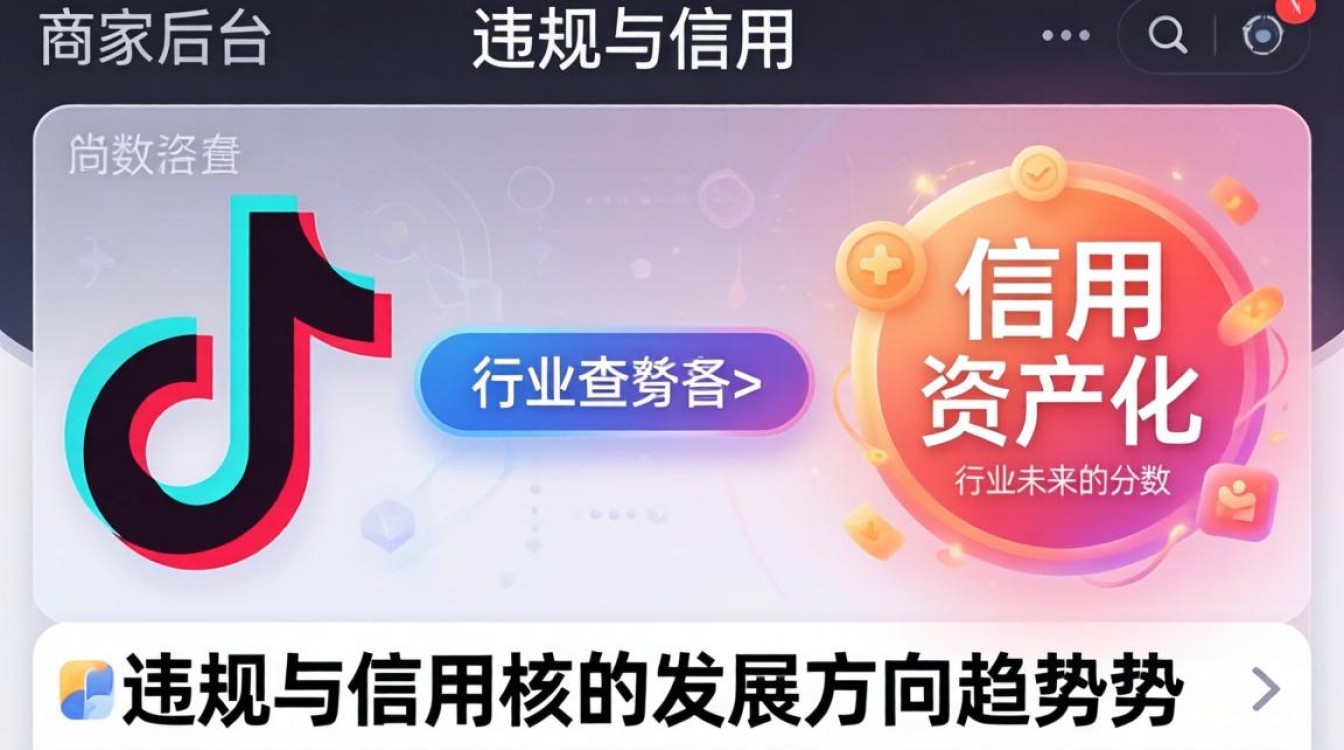 抖音商家怎么看信用分数?信用分提升技巧与行业趋势分析 信用分提升技巧与行业趋势分析