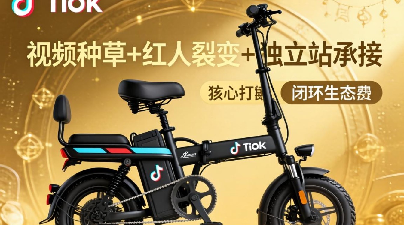 TikTok电动折叠车怎么做