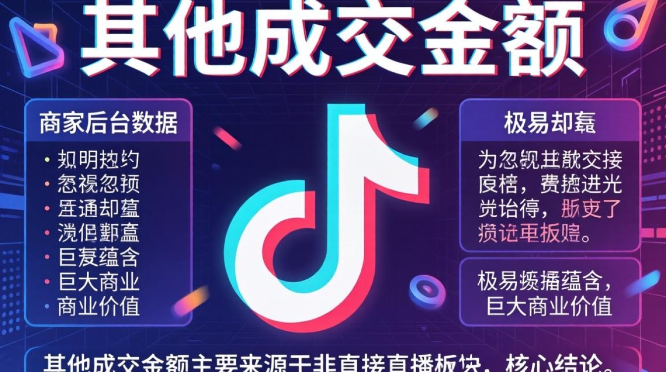 抖音其他成交金额怎么看