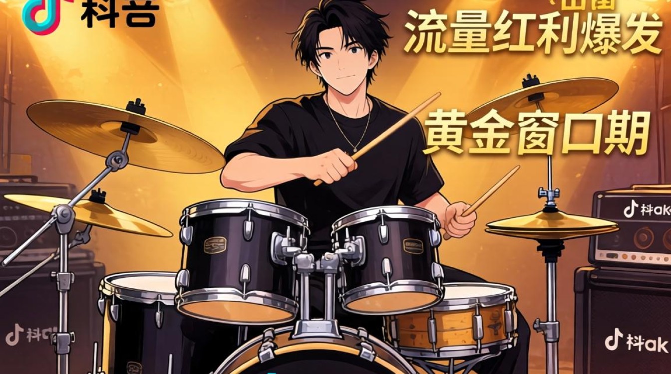 TikTok架子鼓改编怎么做