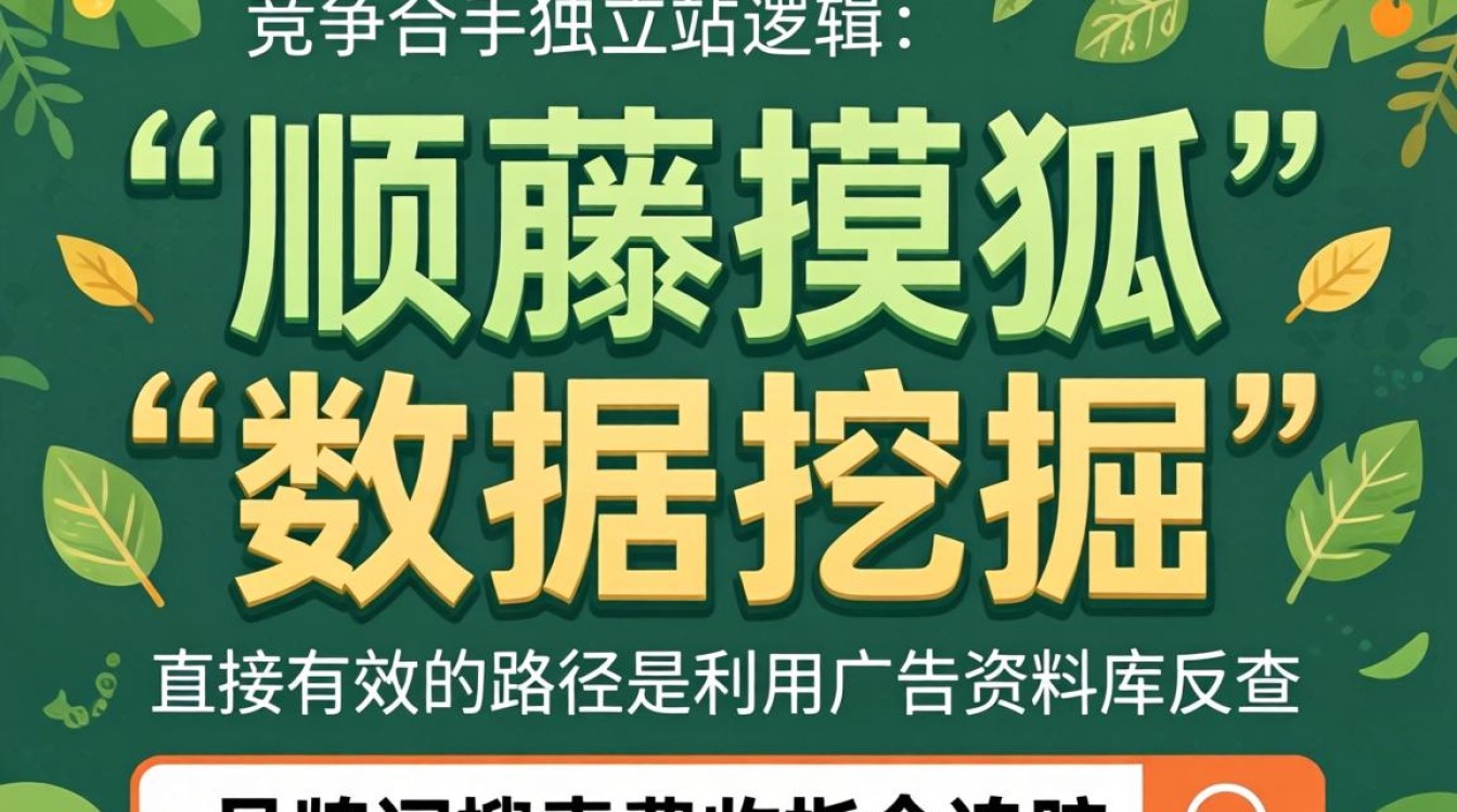 独立站怎么查找竞争对手