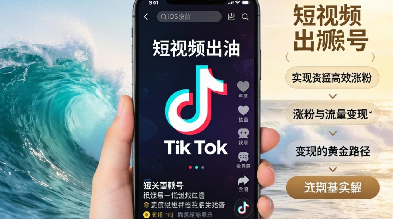 苹果手机TikTok快速涨粉攻略