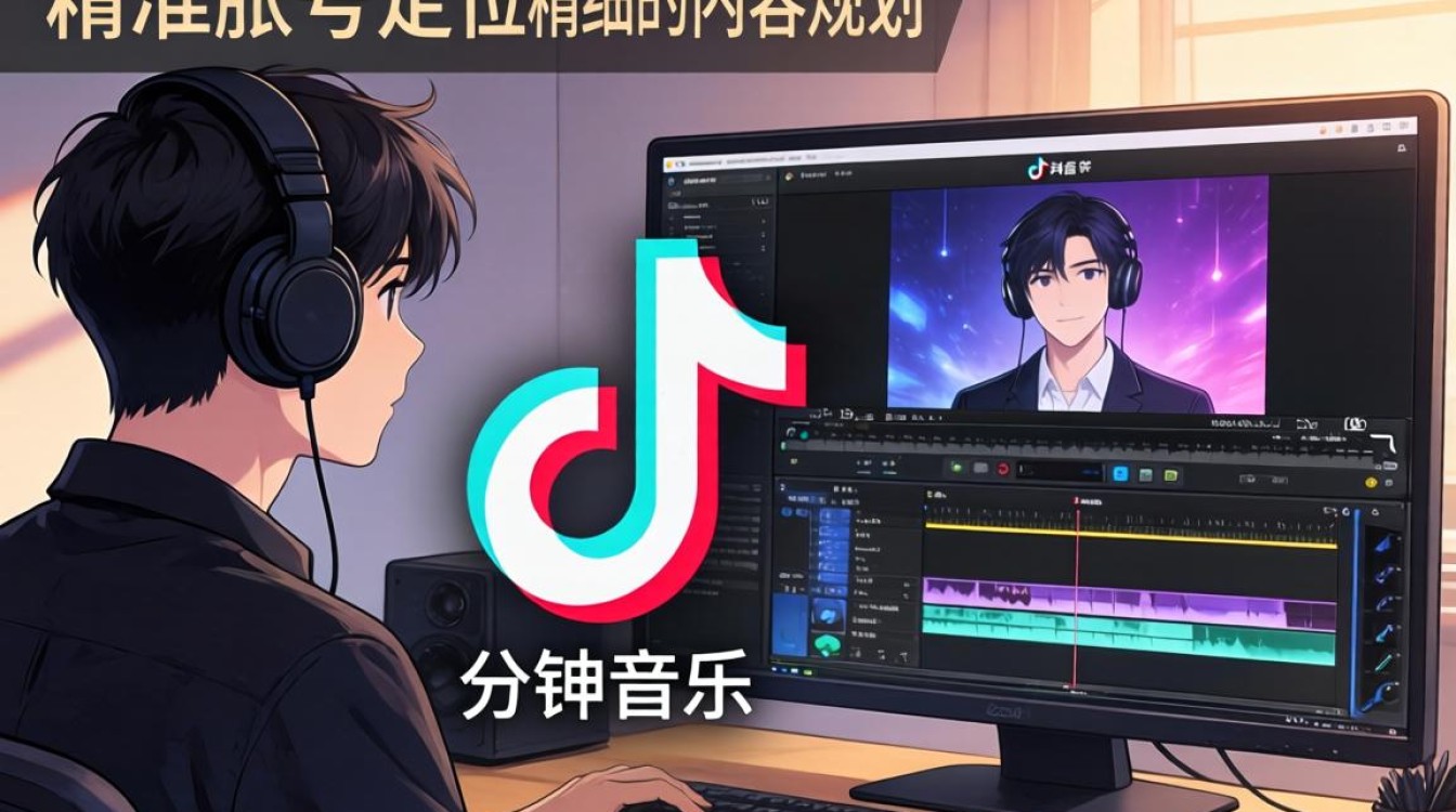 抖音上分钟音乐怎么弄