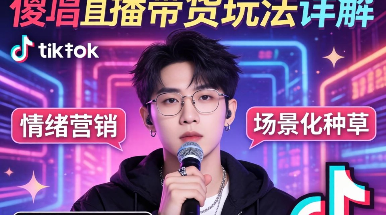 抖音大傻唱的tiktok直播带货玩法详解