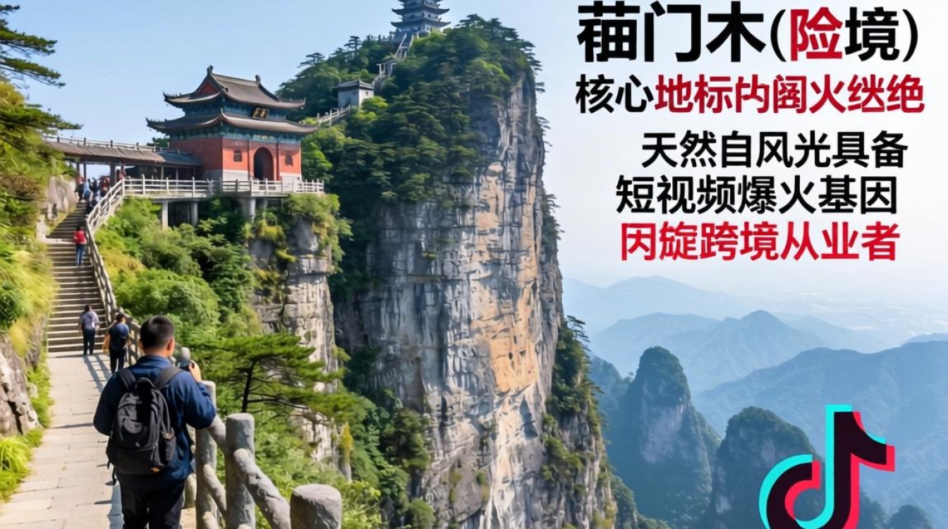 TikTok中国天门山怎么做