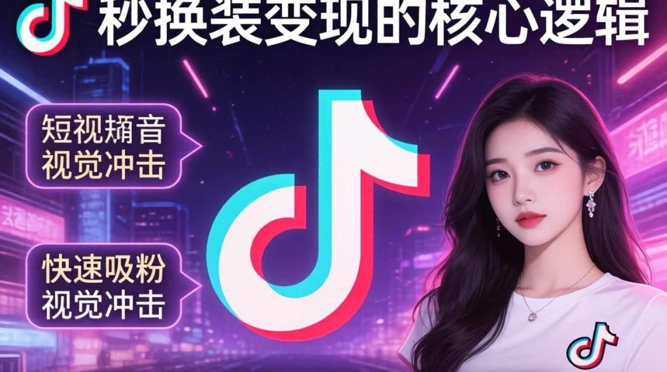 TikTok十秒换装怎么变现
