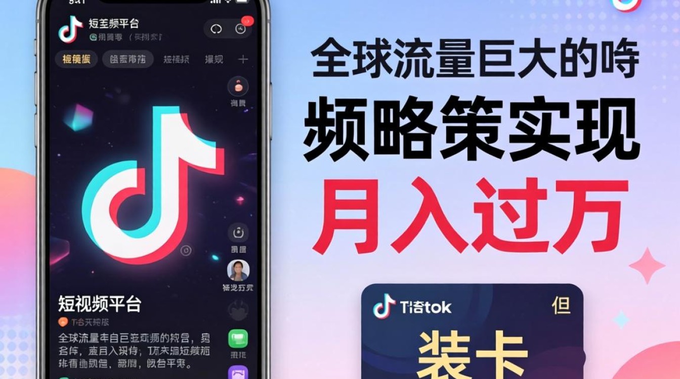 TikTok无卡怎么变现月入过万