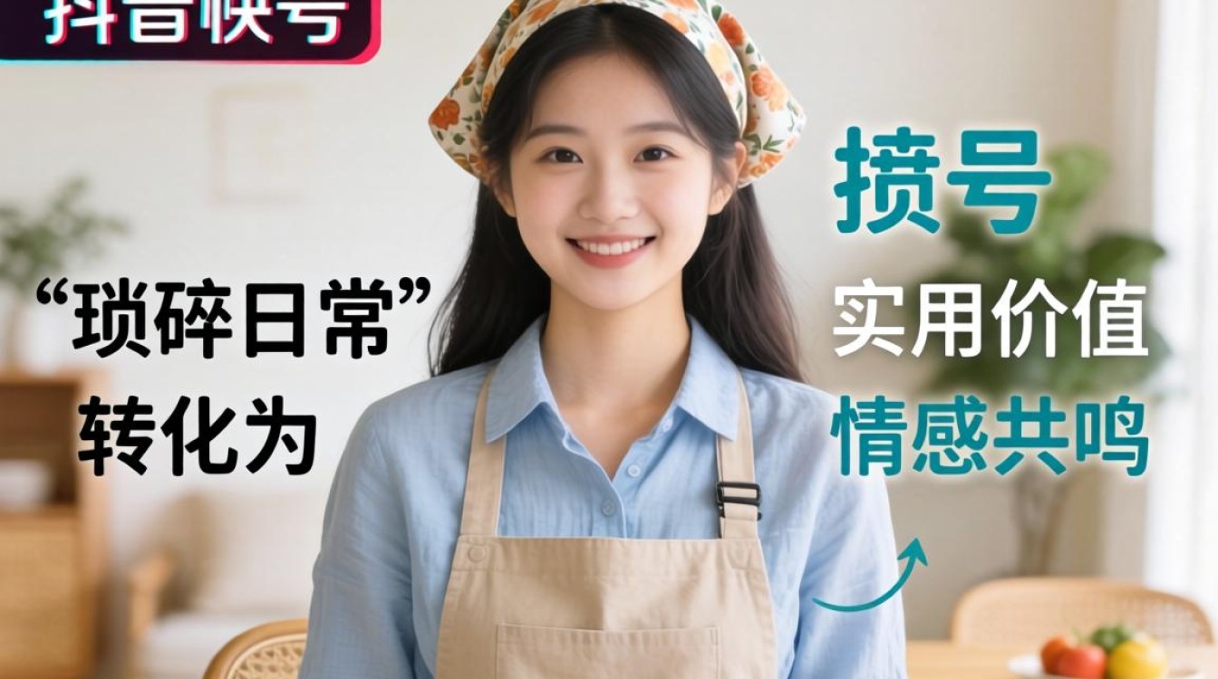 居家主妇怎么做抖音账号