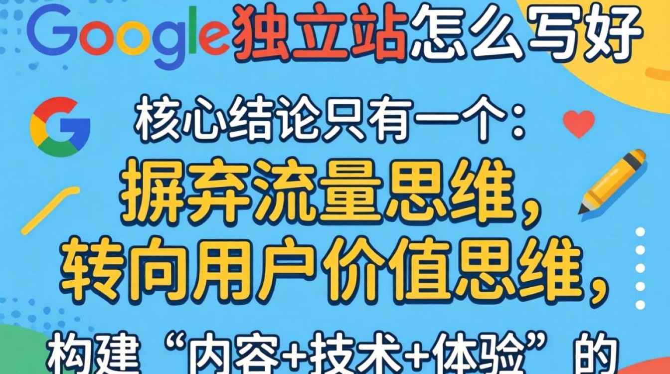 google独立站怎么写好