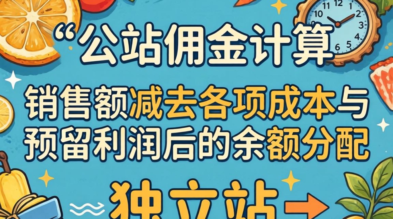 独立站佣金计算公式详解