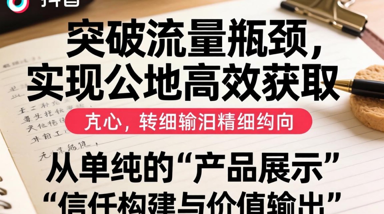 如何突破流量瓶颈获取公域流量