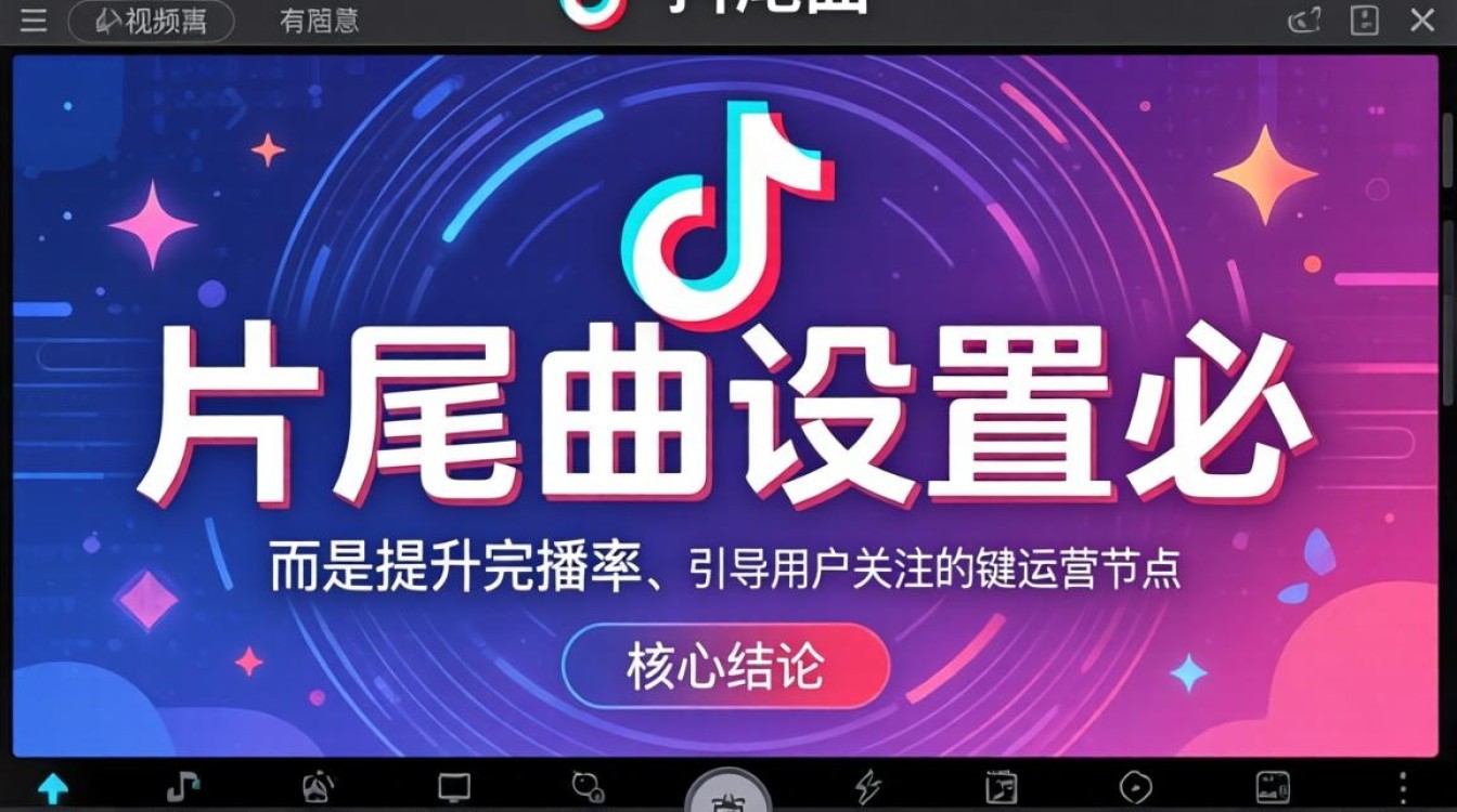 抖音剪辑怎么设置片尾曲