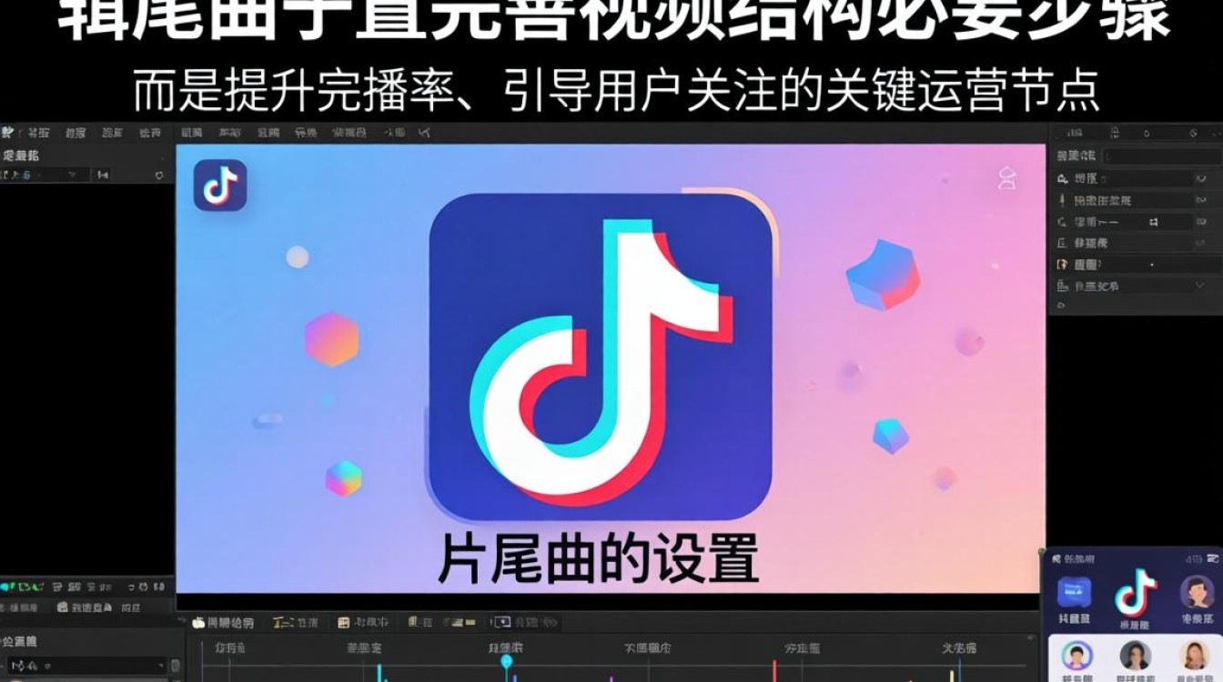抖音剪辑怎么设置片尾曲