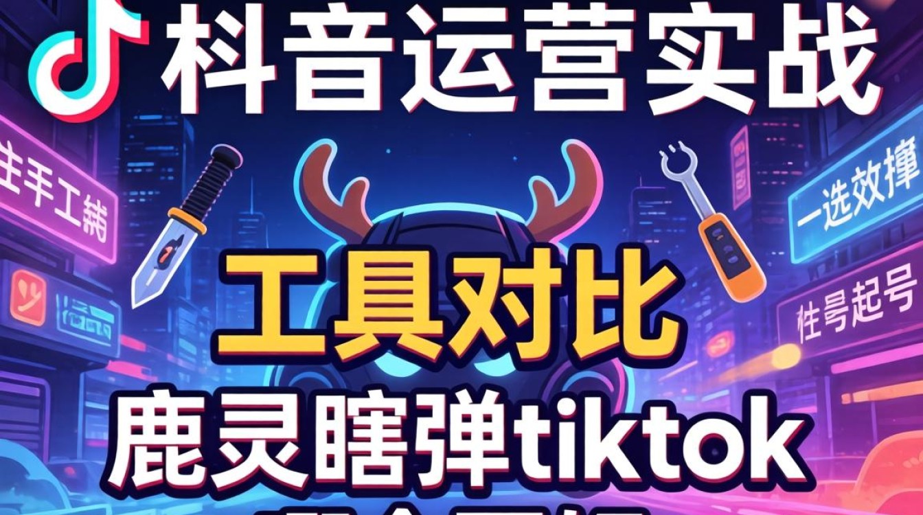 鹿灵和瞎弹tiktok哪个更好用