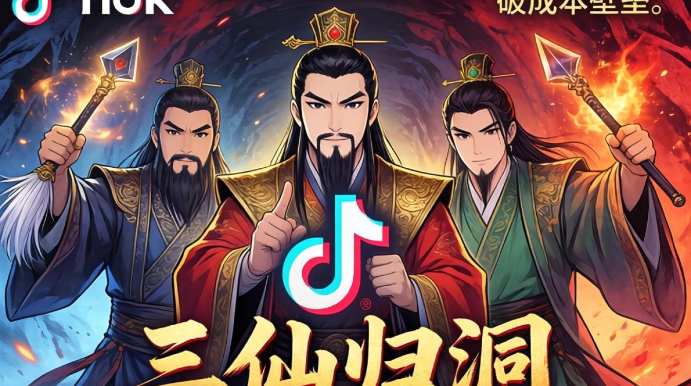 TikTok三仙归洞怎么做