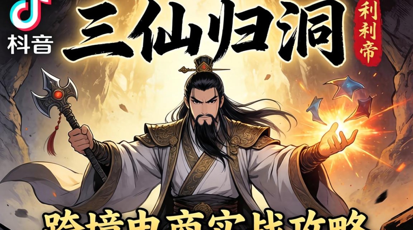 TikTok三仙归洞怎么做