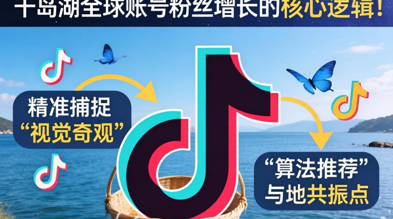 TikTok千岛湖全球账号粉丝增长秘籍有哪些
