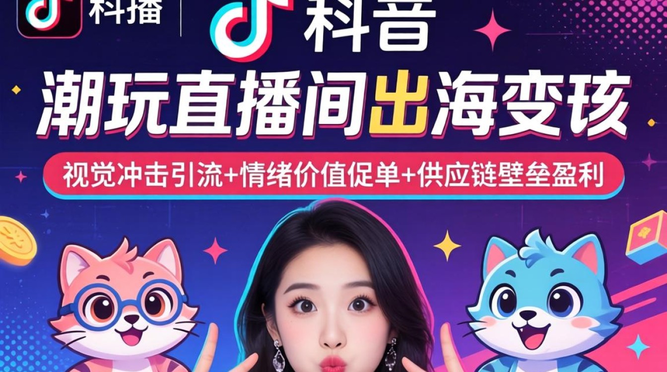 TikTok潮玩直播间怎么做