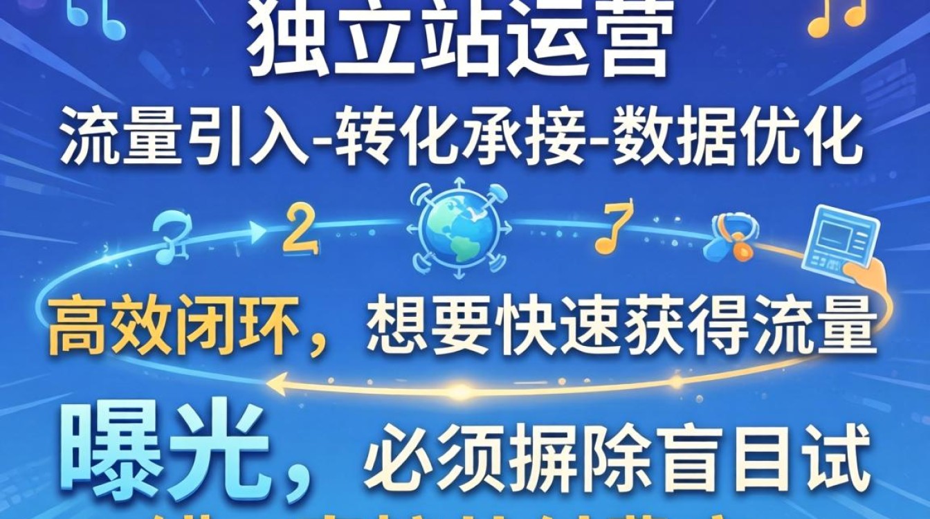 新手如何从零开始做独立站运营