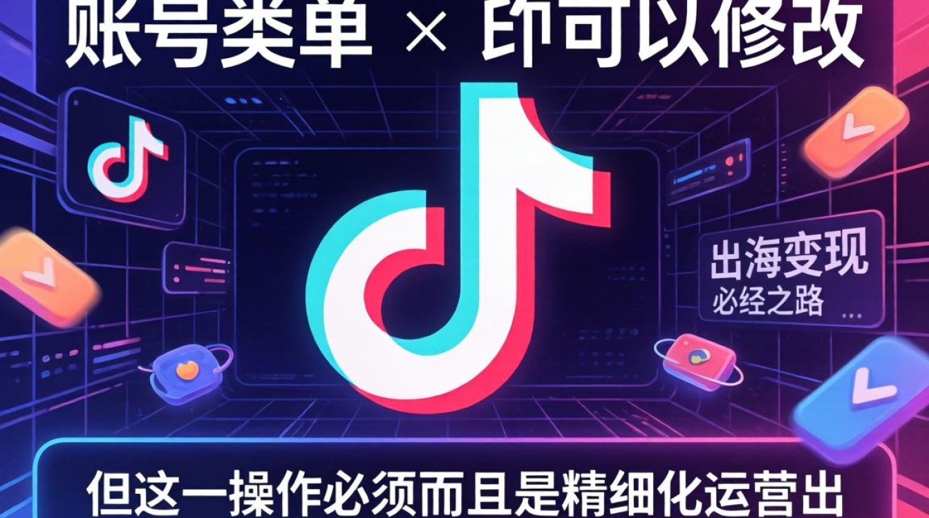 TikTok能改类目吗?TikTok小店如何修改类目详细步骤 TikTok小店如何修改类目详细步骤