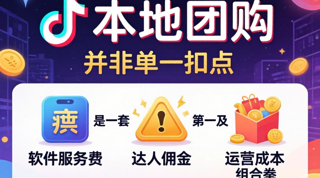 抖音本地团购怎么收费的