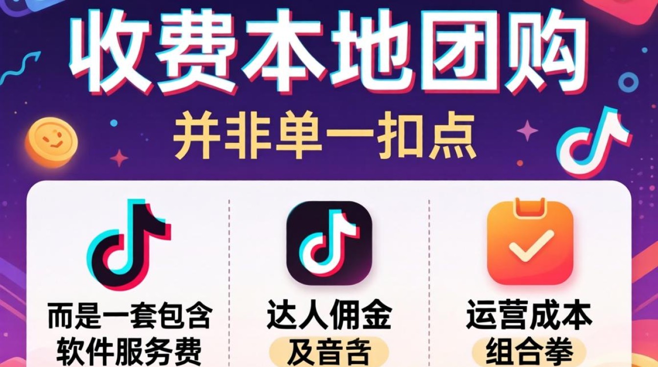 抖音本地团购怎么收费的