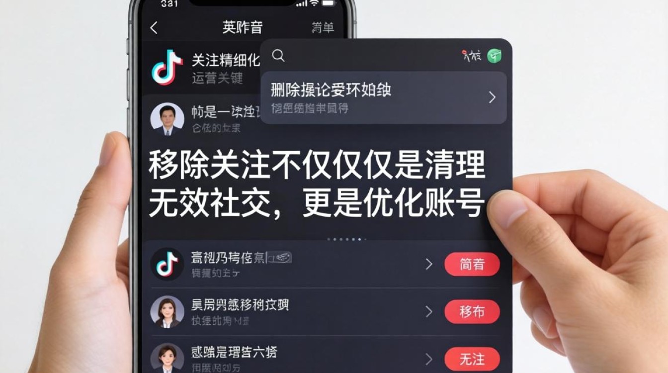 抖音关注怎么批量删除好友