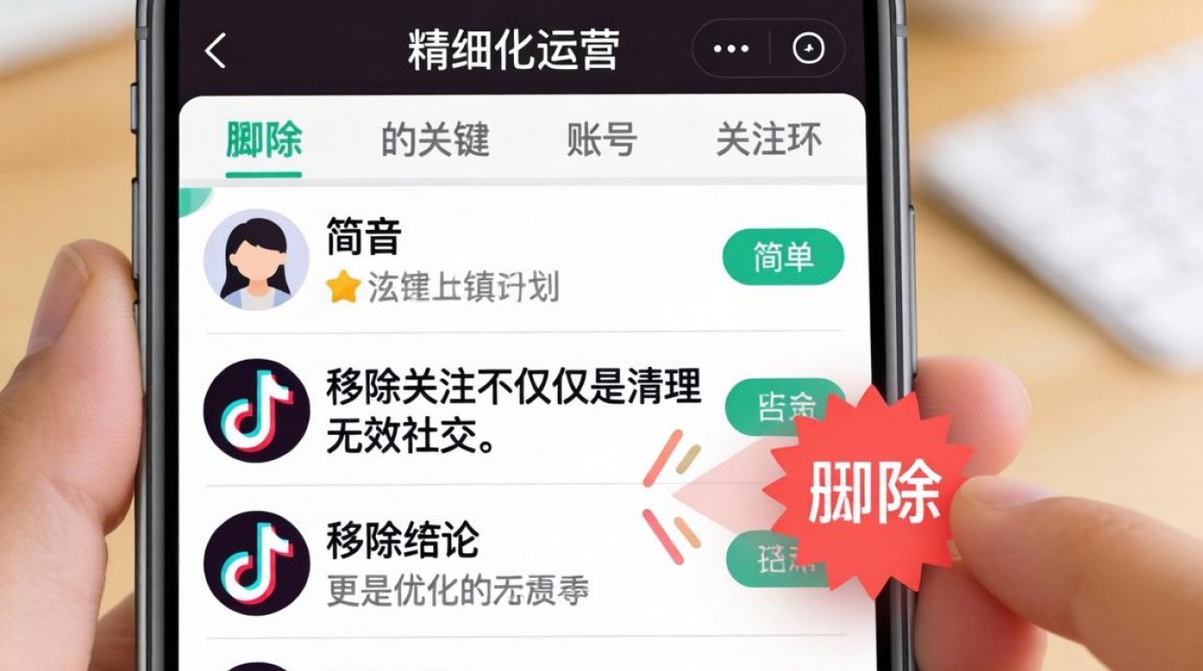 抖音关注怎么批量删除好友