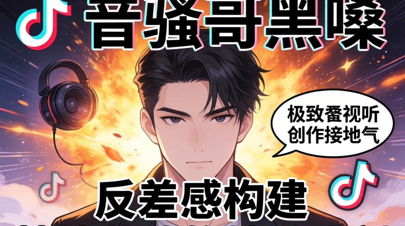 TikTok骚哥黑嗓怎么创作