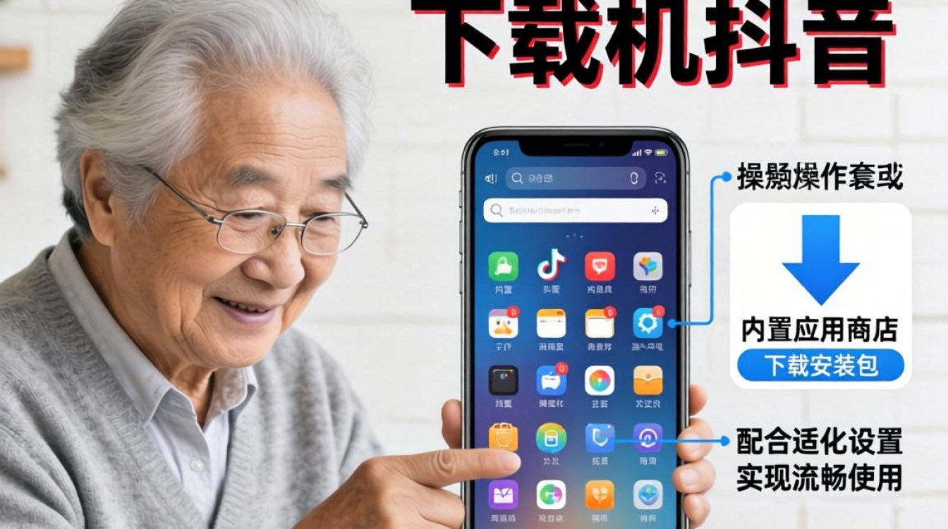 老年机里怎么下载抖音呢