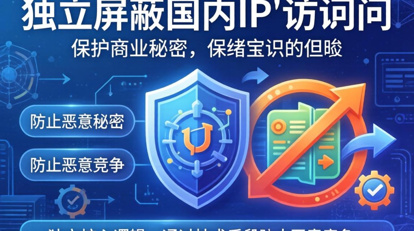 独立站如何有效屏蔽国内IP访问