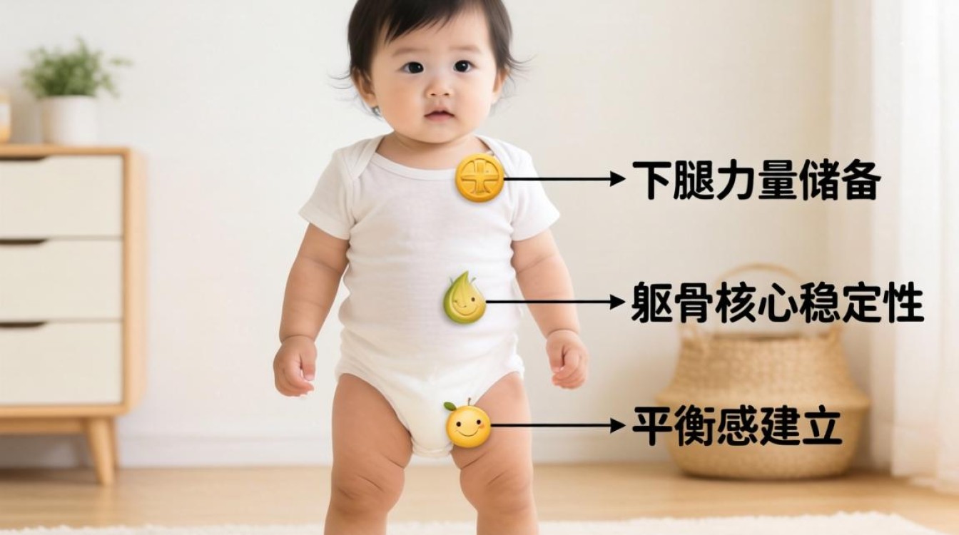 宝宝学站立的最佳时间与方法