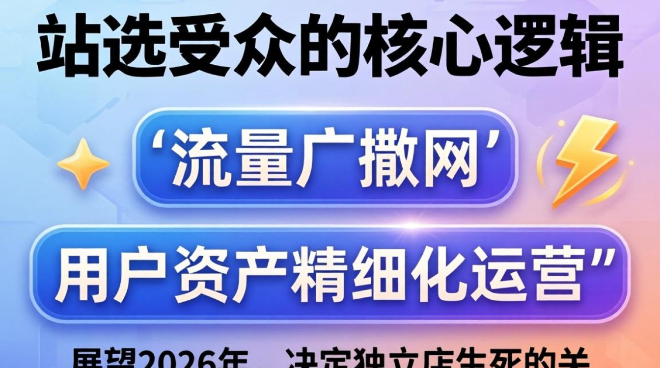 独立站怎么选受众?2026年独立站受众定位新趋势解析 2026年独立站受众定位新趋势解析