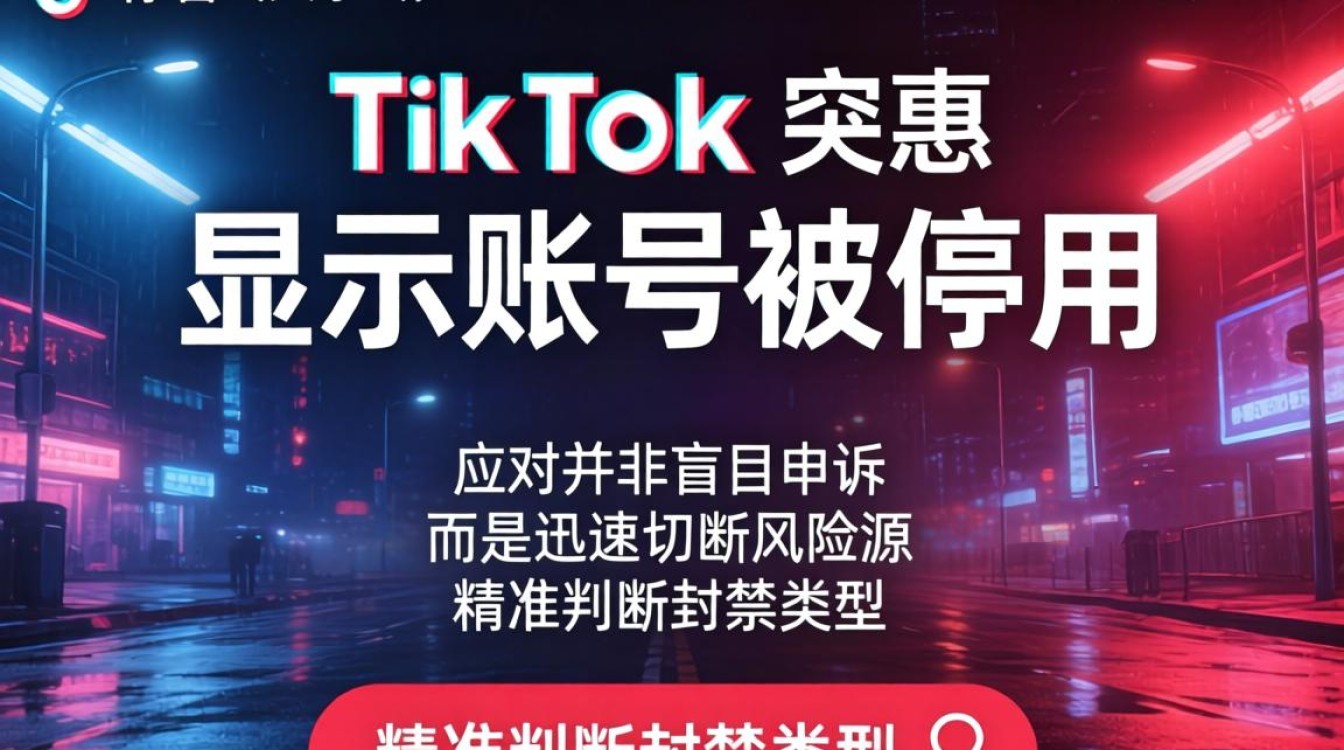 TikTok账号被停用怎么办