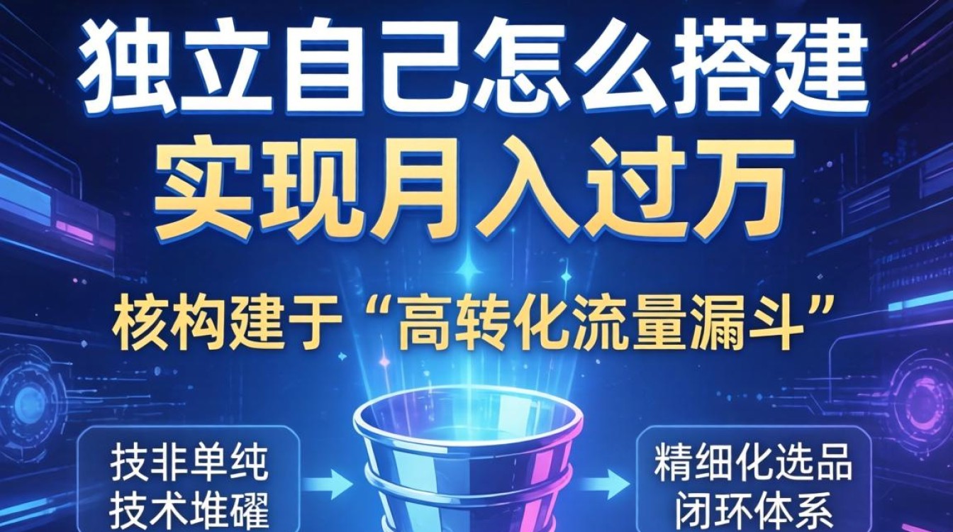 独立站如何快速变现月入过万