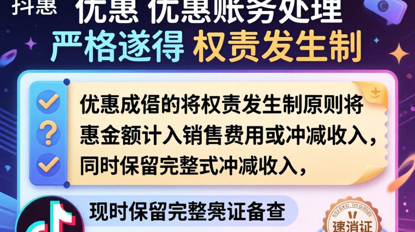 抖音的平台优惠怎么做账?抖音变现模式有哪些? 抖音的平台优惠怎么做账
