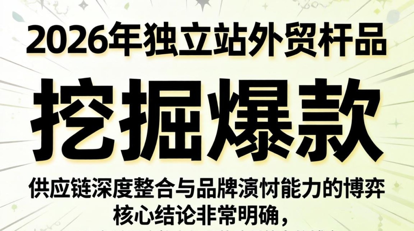 独立站外贸怎么选品?2026年新手选品有哪些技巧? 2026年新手选品有哪些技巧